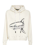 Palm Angels Sweater Shark Logo Butter