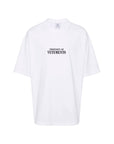 Vetements T-Shirt Property White - 1