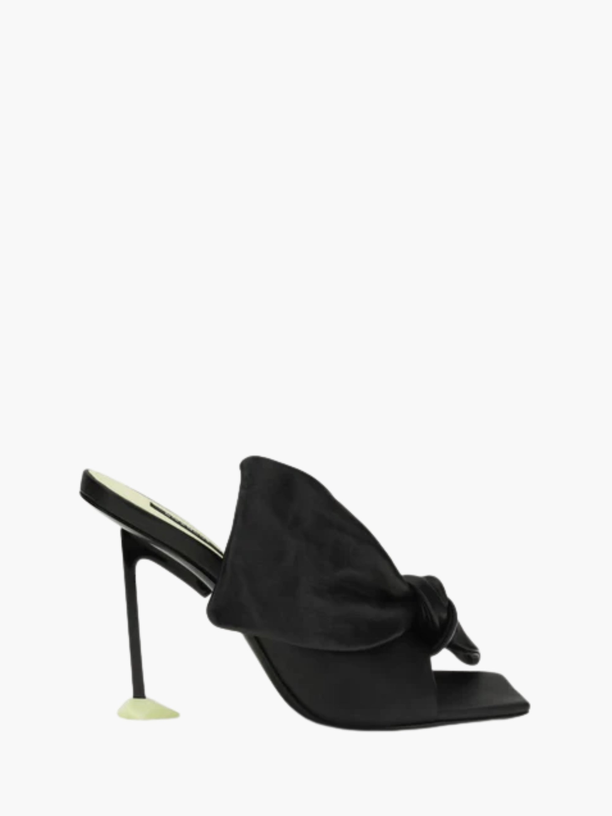Givenchy Heels Bow Suede 95mm Black