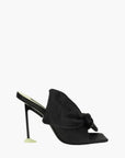 Givenchy Heels Bow Suede 95mm Black