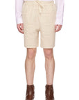 Drole De Monsieur Shorts Checkered Beige