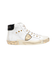 Philippe Model Ladies Sneaker Velour Blanc - 1