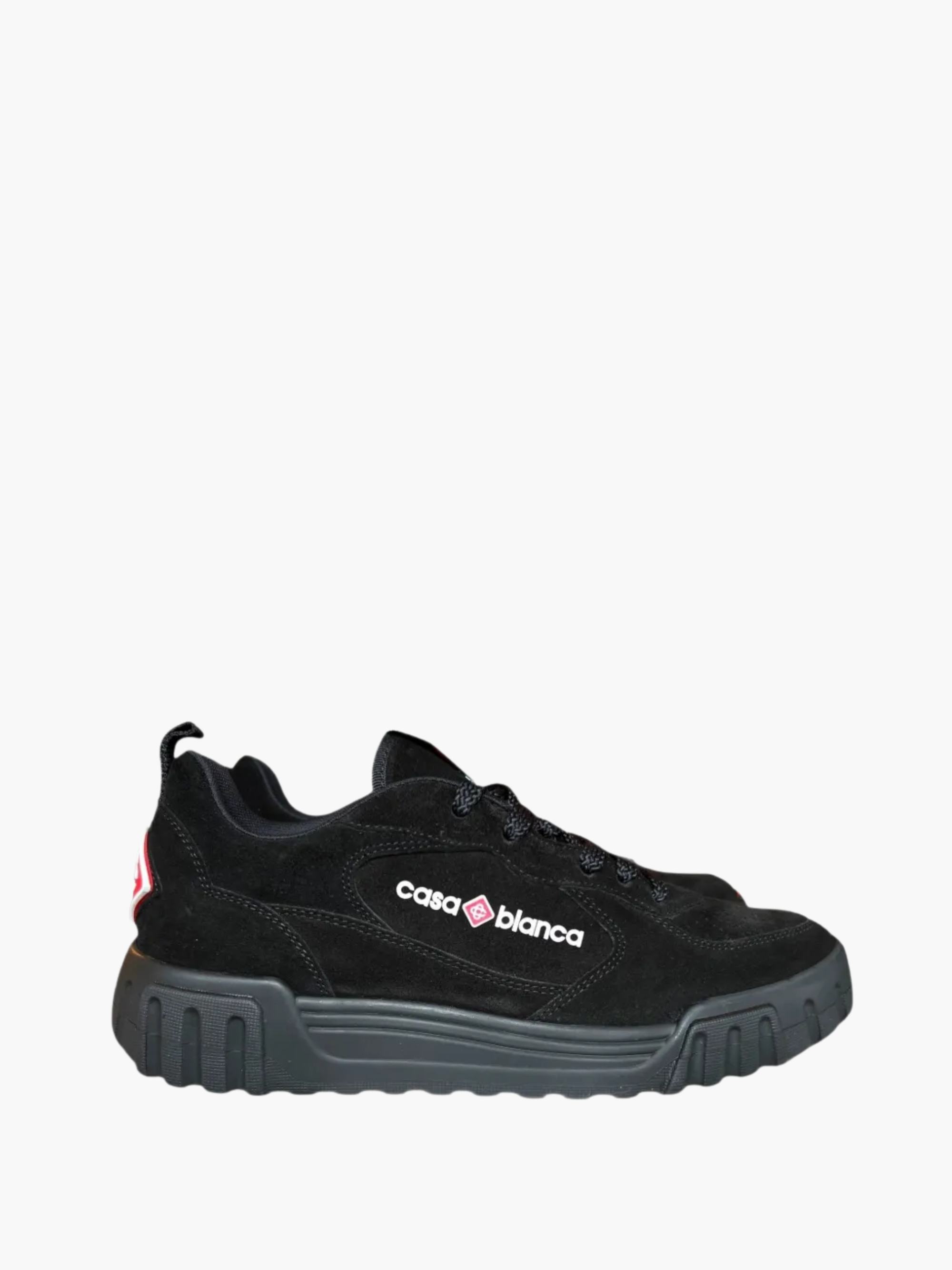 Casablanca Mens Court Sneakers Black