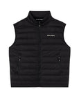 Palm Angels Jacket Puffer Sleeveless Logo Black