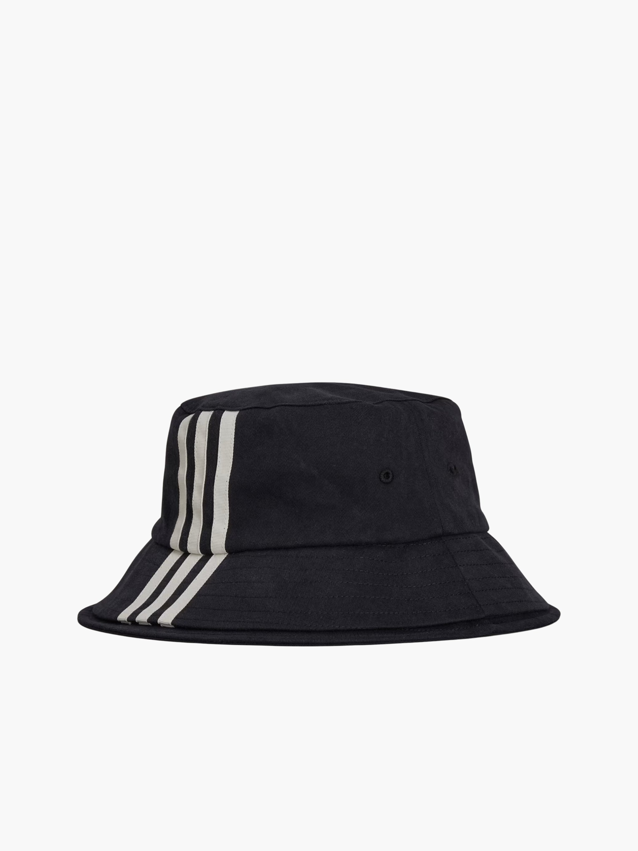 Y-3 Bucket Hat 3 Stripes Black - AL Capone Premium
