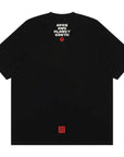 Aape T-Shirt Graphic Print Universe Black