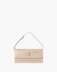 Off-White Bag Silver Logo Strap Beige