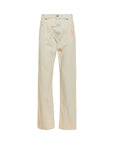 Msgm Jeans Rip Sand