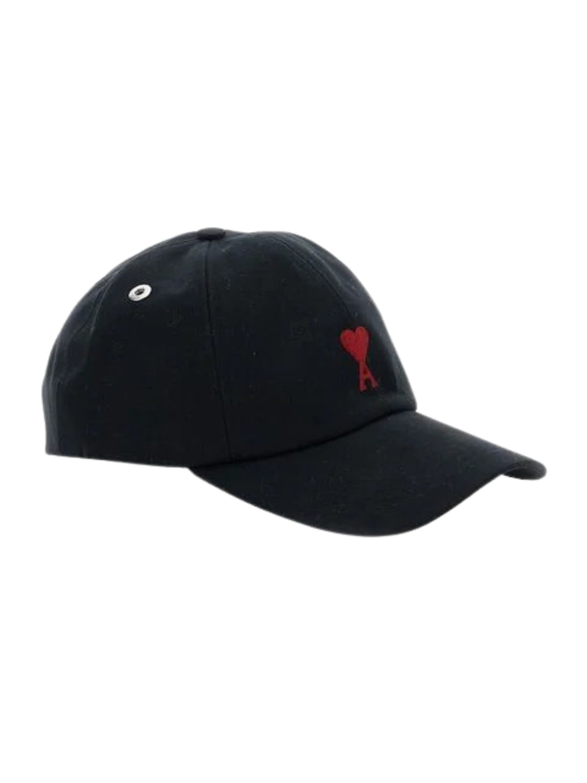 Ami Cap De Coeur Embroidery Black - 1