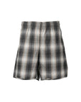 Blue Sky Inn Shorts Flannel Check Green