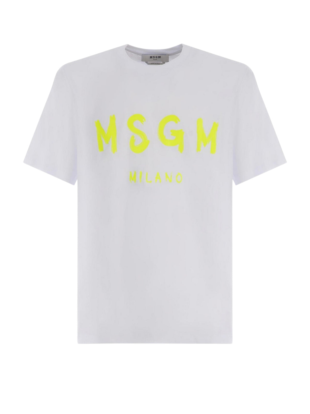 Msgm T-Shirt Logo White