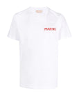 Marni T-Shirt Logo White