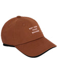 Drole De Monsieur Cap La Casquette Slogan Brown