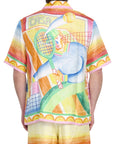 Casablanca Shirt Crayon Tennis Player Multicolour