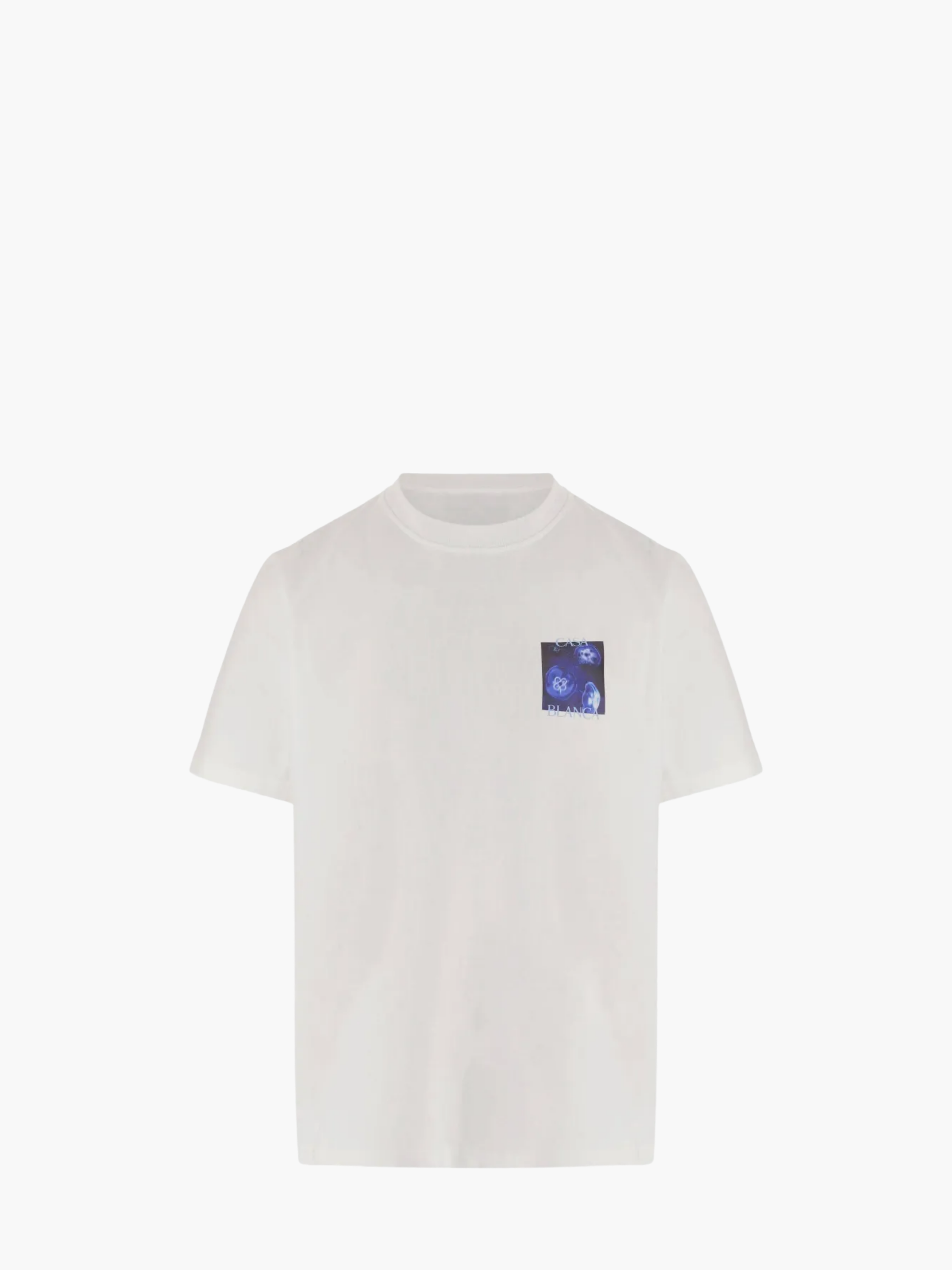 Casablanca Meduse Sportive Printed Classic T-Shirt White