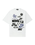 Comme Des Garcons T-Shirt Allover Print Nike Logo White