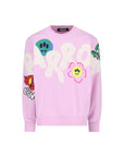 Barrow Sweater Graphic Print Logo Pink