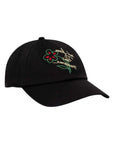 Drole De Monsieur Cap Slogan Flower Black