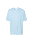 Comme Des Garcons T-Shirt Oversized Logo Powder Blue