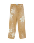 Msgm Pants Ladies Floral Sand