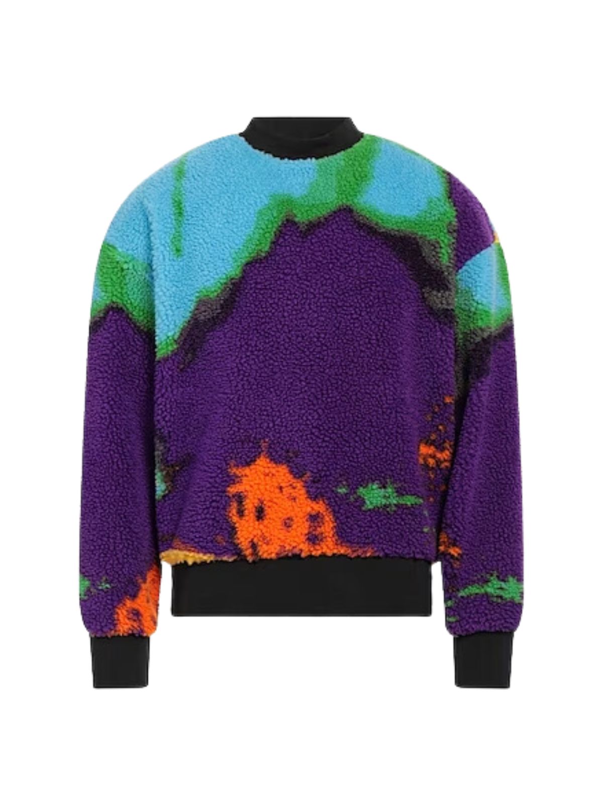 Msgm  Sweater Earth Galaxy Purple - 1