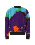 Msgm  Sweater Earth Galaxy Purple - 1