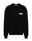 Msgm Sweater Logo Black