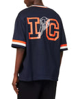 Ice-Cream T-Shirt Football Navy