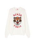 Kenzo Sweater Tiger Logo Off-White - 1