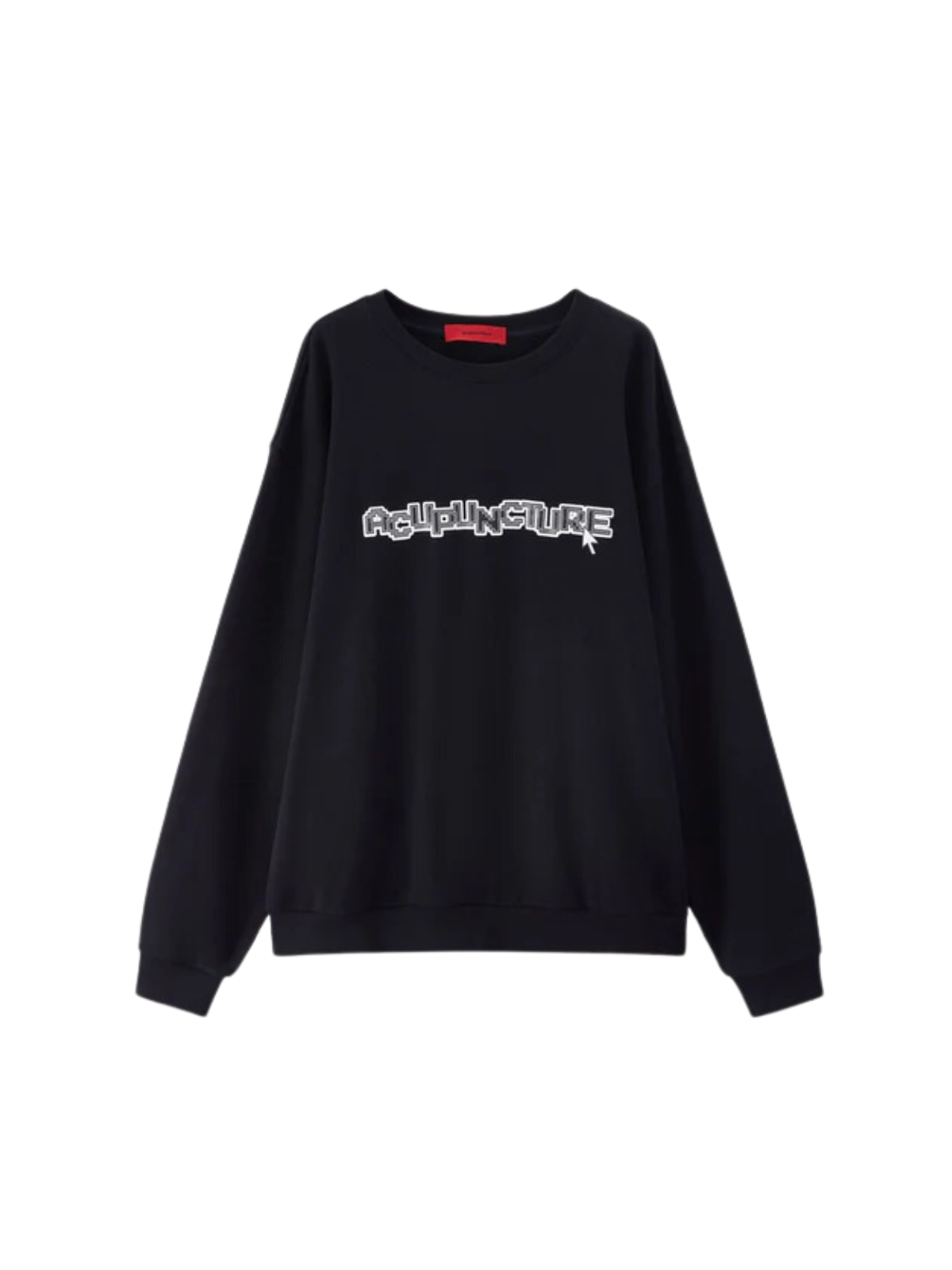 Acupuncture Sweater Logo Black - 1