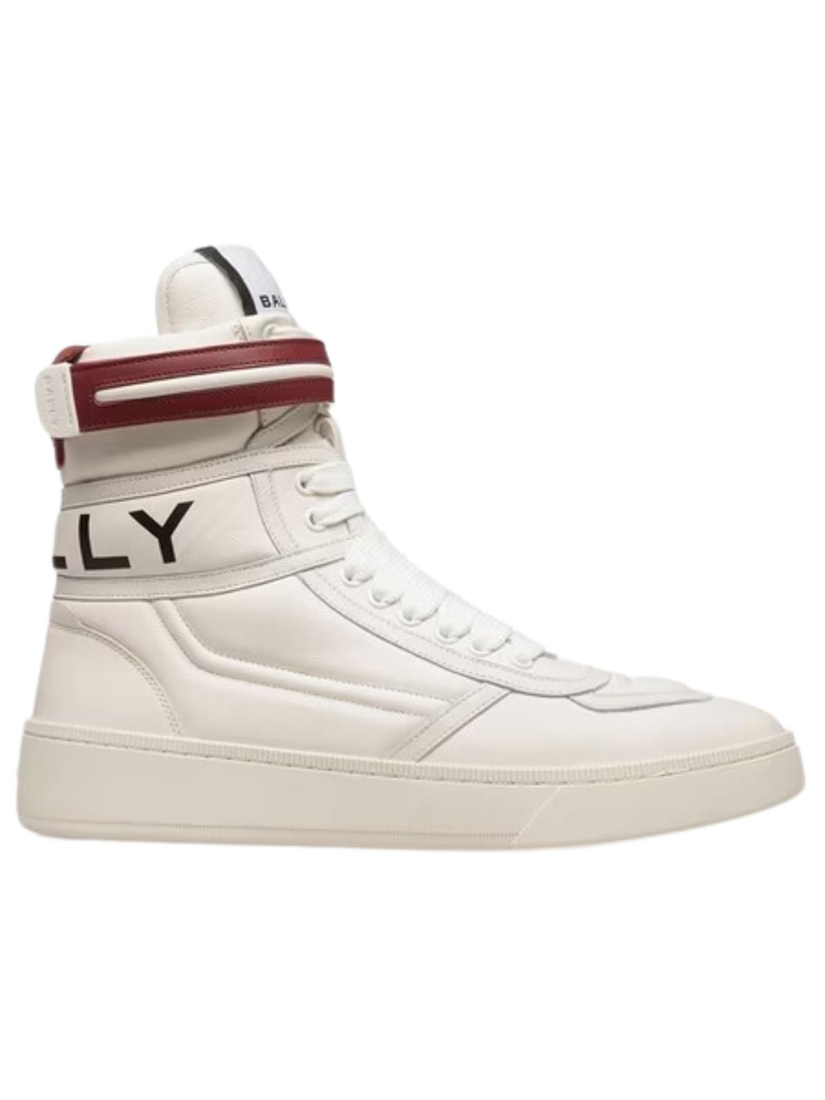 Bally Sneaker High Boot Logo White - 1