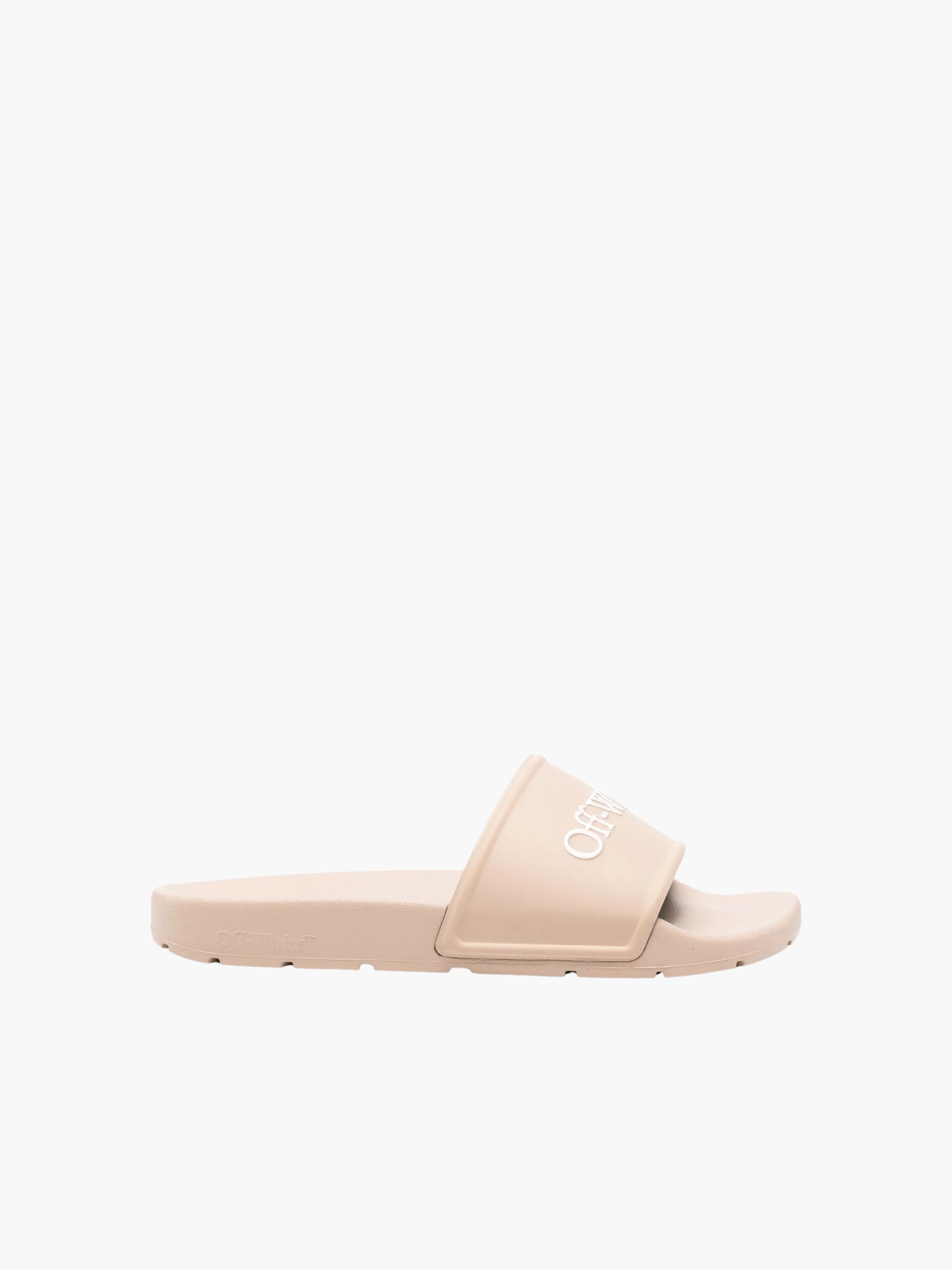 Off-white Slides Owsl10 M-bookish Sesame/White