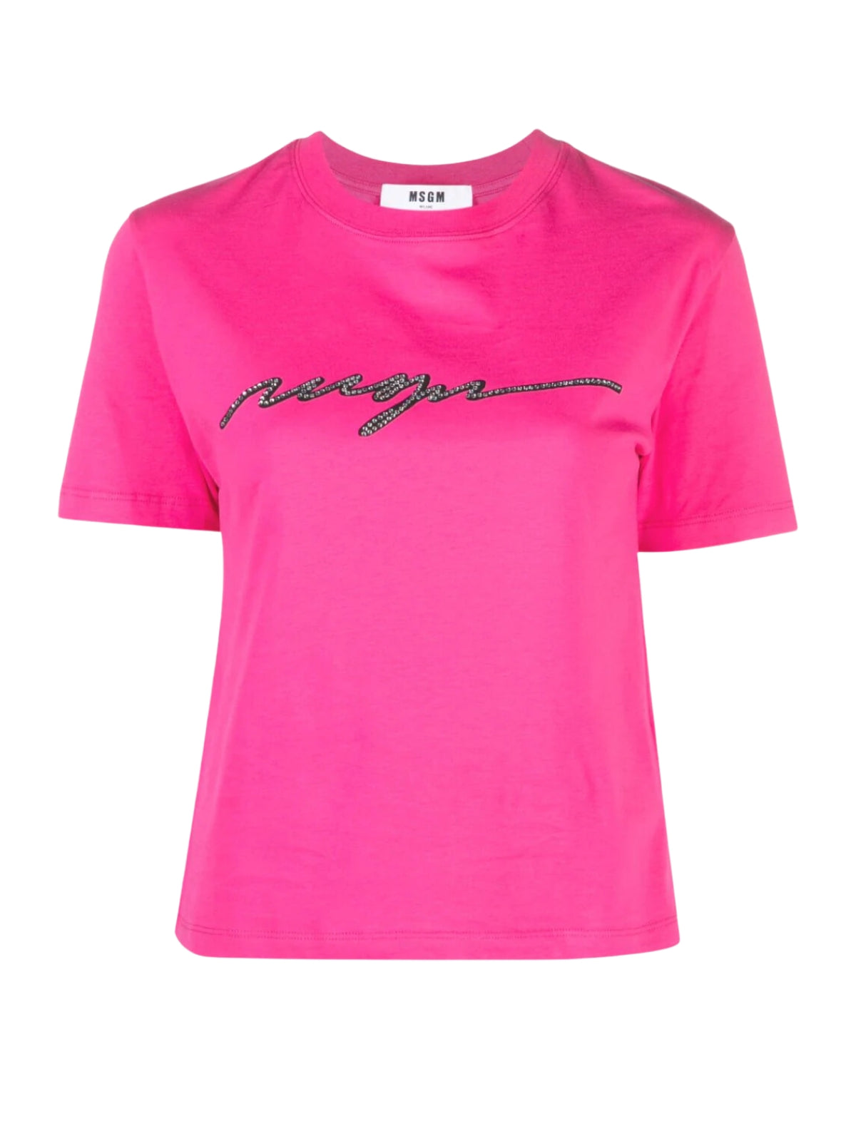 Msgm T-Shirt Ladies Logo Pink