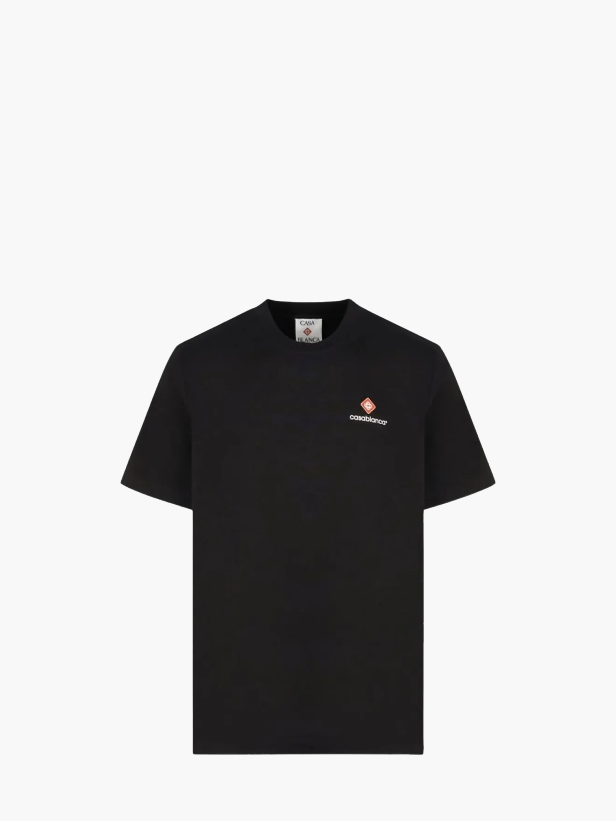 Casablanca Core Logo 3D Printed Classic T-Shirt Black