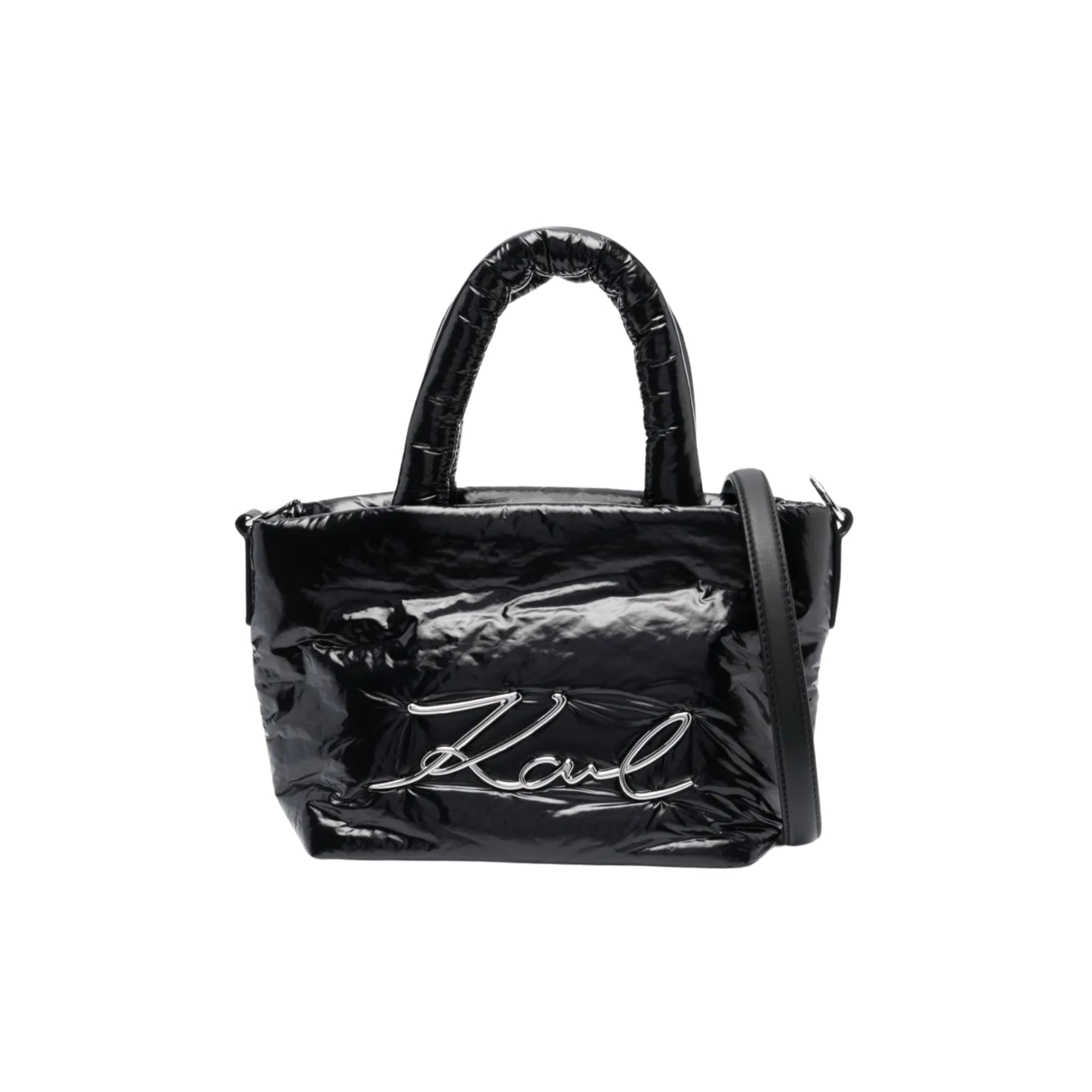 Karl Lagerfeld Bag Tote Signature Logo Black