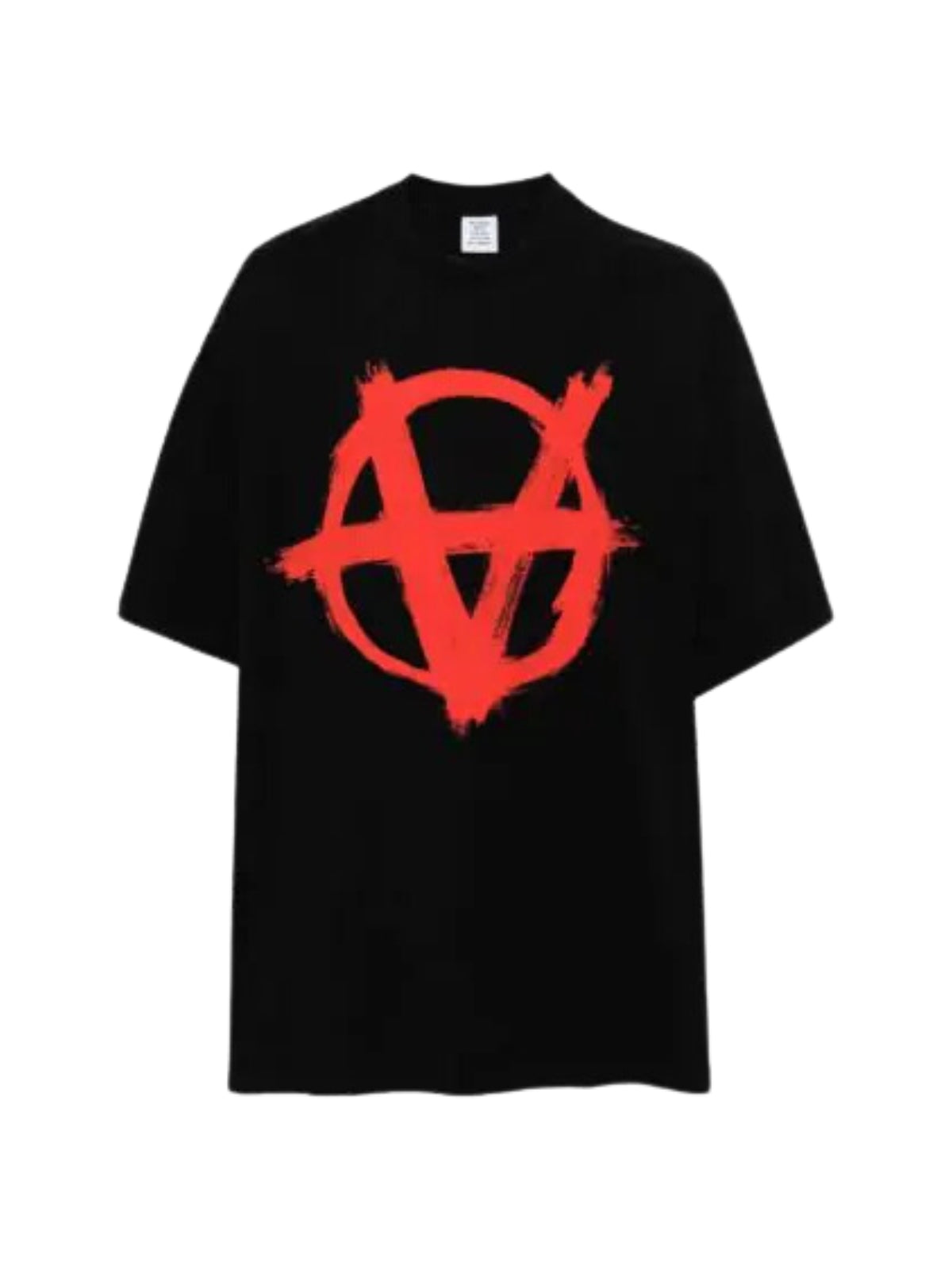 Vetements T-Shirt Anarchy Red-Black - 1