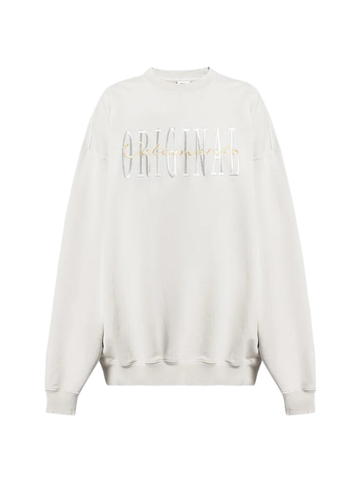 Vetements Sweater Original Mushroom White - 1