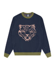 Billionaire Boys Club Sweater Leopard Navy