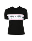 Chiara Ferragni T-Shirt Ladies Eyes Black