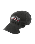 Balenciaga Cap Worn Black