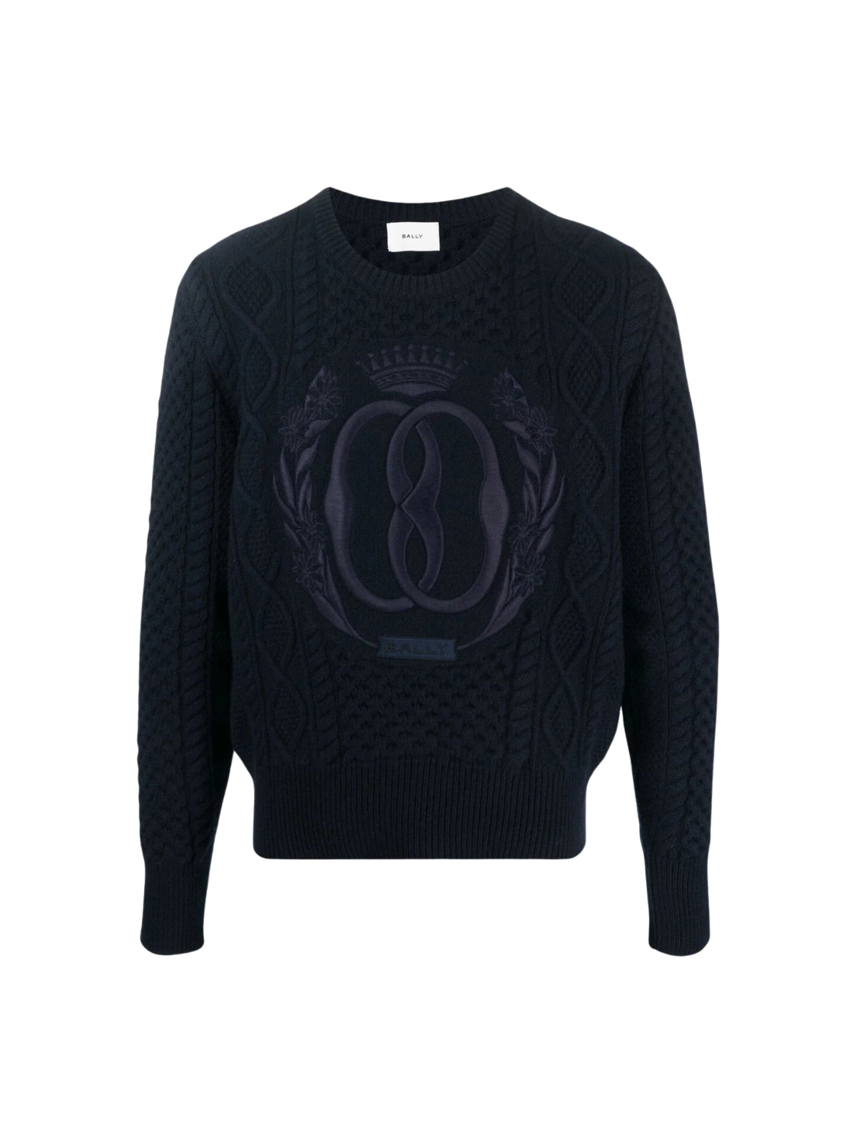 Bally Sweater Front Logo Black - 1