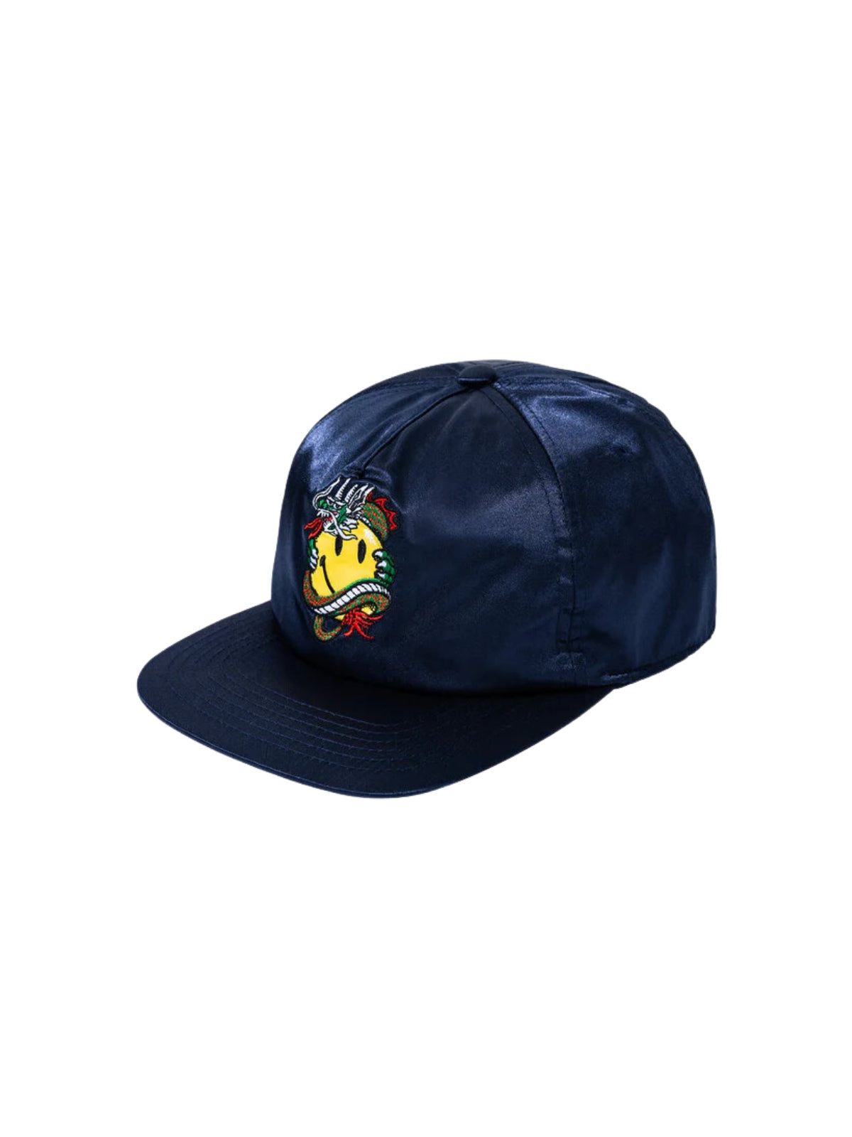 Market Cap Smiley Souvenir 5 Panel Navy