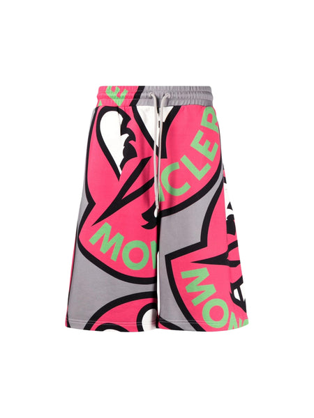 服/ファッション MONCLER Moncler Shorts Graphic Grey - AL Capone Premium