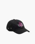Iceberg Jeans Cap Smiley Logo Print Black