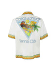 Casablanca Shirt Afro Cubism Tennis Club White