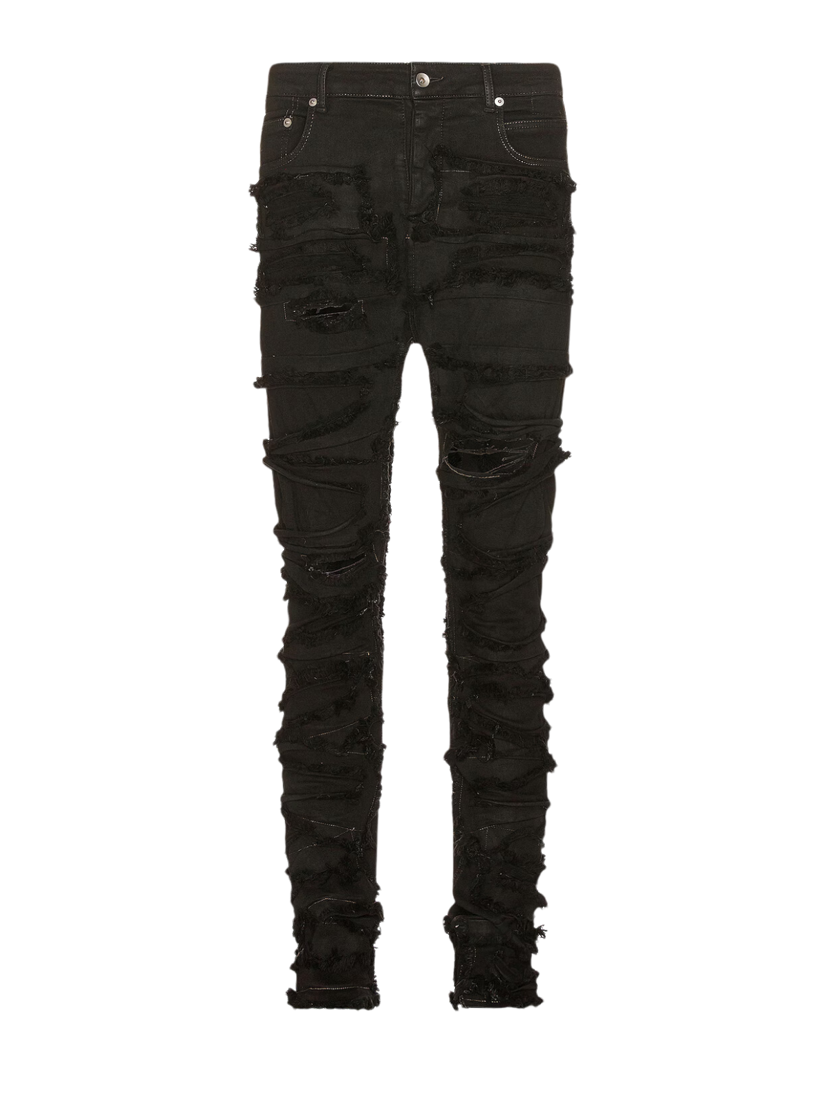 Rick Owens Jeans Detroit Cut Black - 1