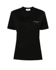 Msgm T-Shirt Ladies Logo Black