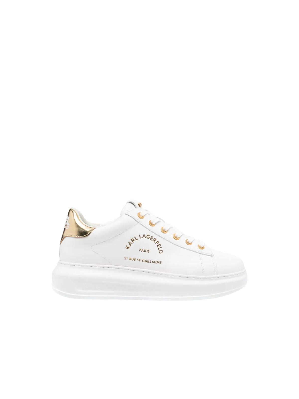 Karl Lagerfeld Sneaker Ladies Kapri Maison White-Gold