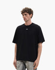 Off - White T-Shirt New Off Stamp Skate Black