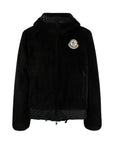 Moncler Jacket Tejat Logo Black - 1